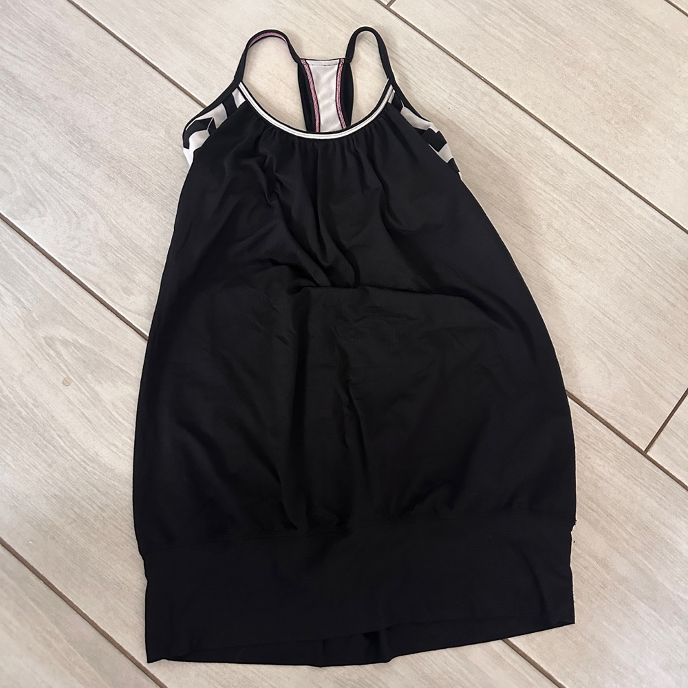 Lululemon Athletica No Limits Black and White Tank Top - Picture 2 of 6